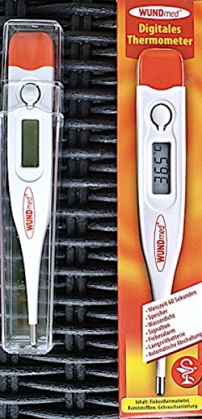 WUNDmed® Digtales Thermometer Fieberthermometer